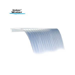 Cascada de Labio Recto Transparente 24″