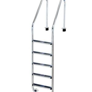 Escaleras Estándar 5 Peldaños Acero Inox.