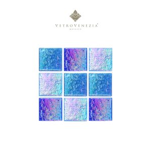 Mosaico Vetro Venecia  Serie Brillare Mezcla Sassari 2 x 2