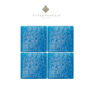 Mosaico Vetro Venecia  Azul Cancun 5x5