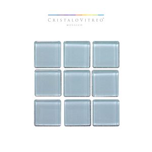 Mosaico Cristalo Vitreo  Blanco