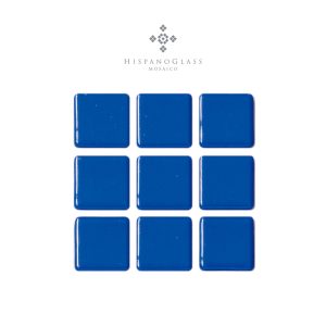 Mosaico Hispano Glass Azul Marino Liso 2002